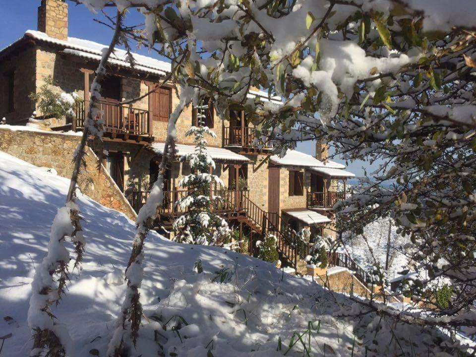 Nymfes Guesthouse Synikia Mesi Trikalon ภายนอก รูปภาพ